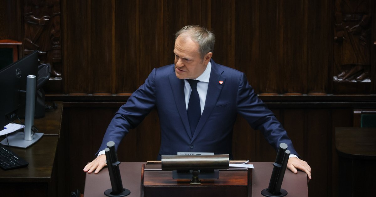 Donald Tusk o działaniach Rosji. "Przekroczona została krytyczna granica". Wrzawa w Sejmie