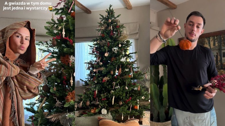 Blanka Lipińska już ubrała choinkę. "Nie ma nawet jednej bombki ani łańcucha"