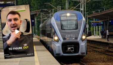 Brytyjczyk pojechał polskim pociągiem. "Dostrzegam poważny problem"