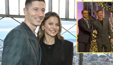 Robert Lewandowski i Anna Lewandowska