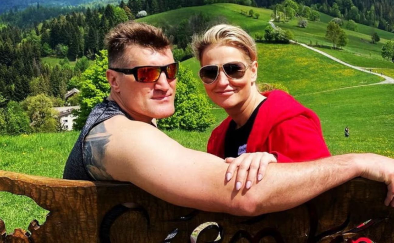 Ma raka w trzecim stadium. Żona pokazała, w jakiej jest formie