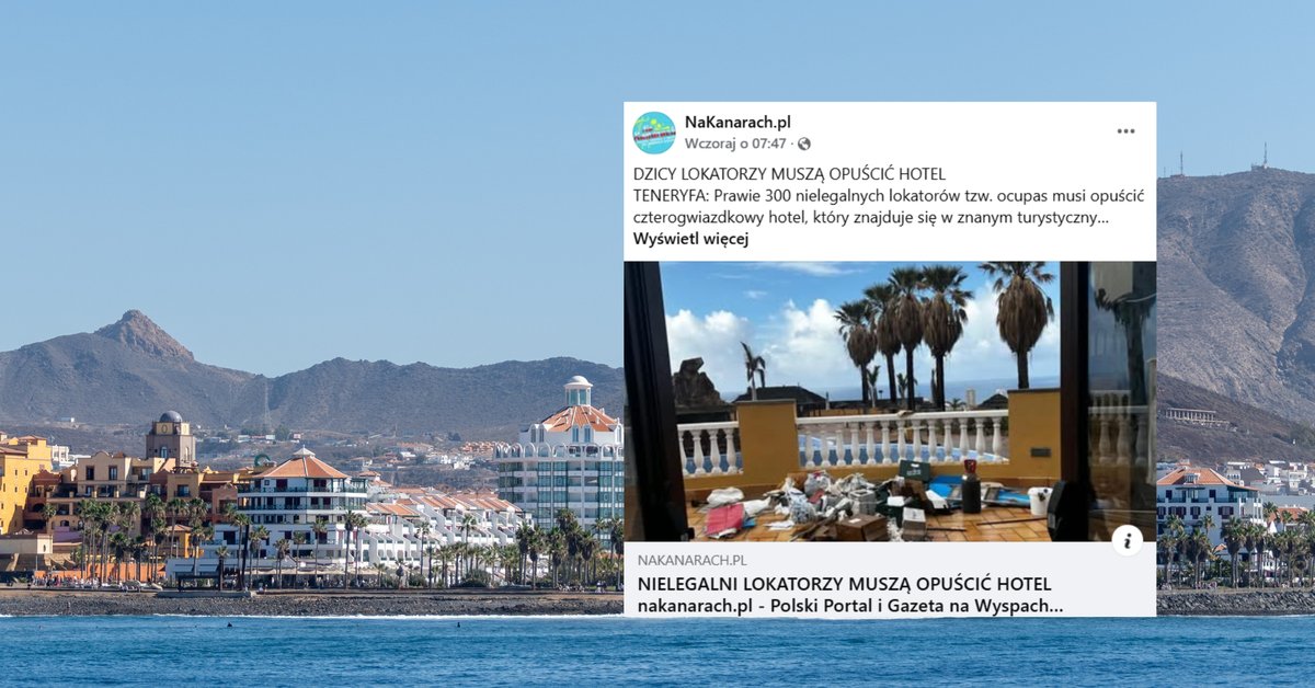 Weszli do hotelu w Hiszpanii i zajęli go prawie na rok. "Widok jest przerażający"