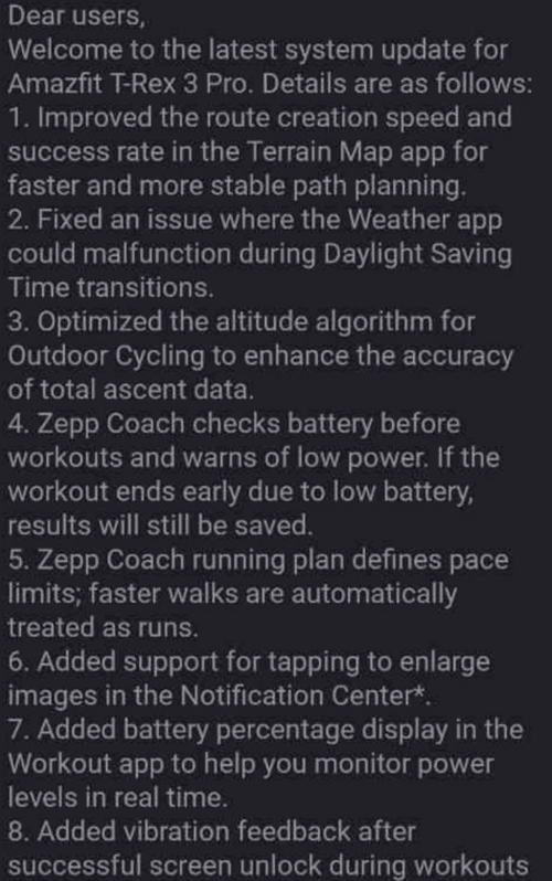 Amazfit T-Rex 3 Pro