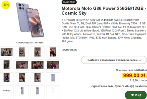 Motorola Moto G86 Power