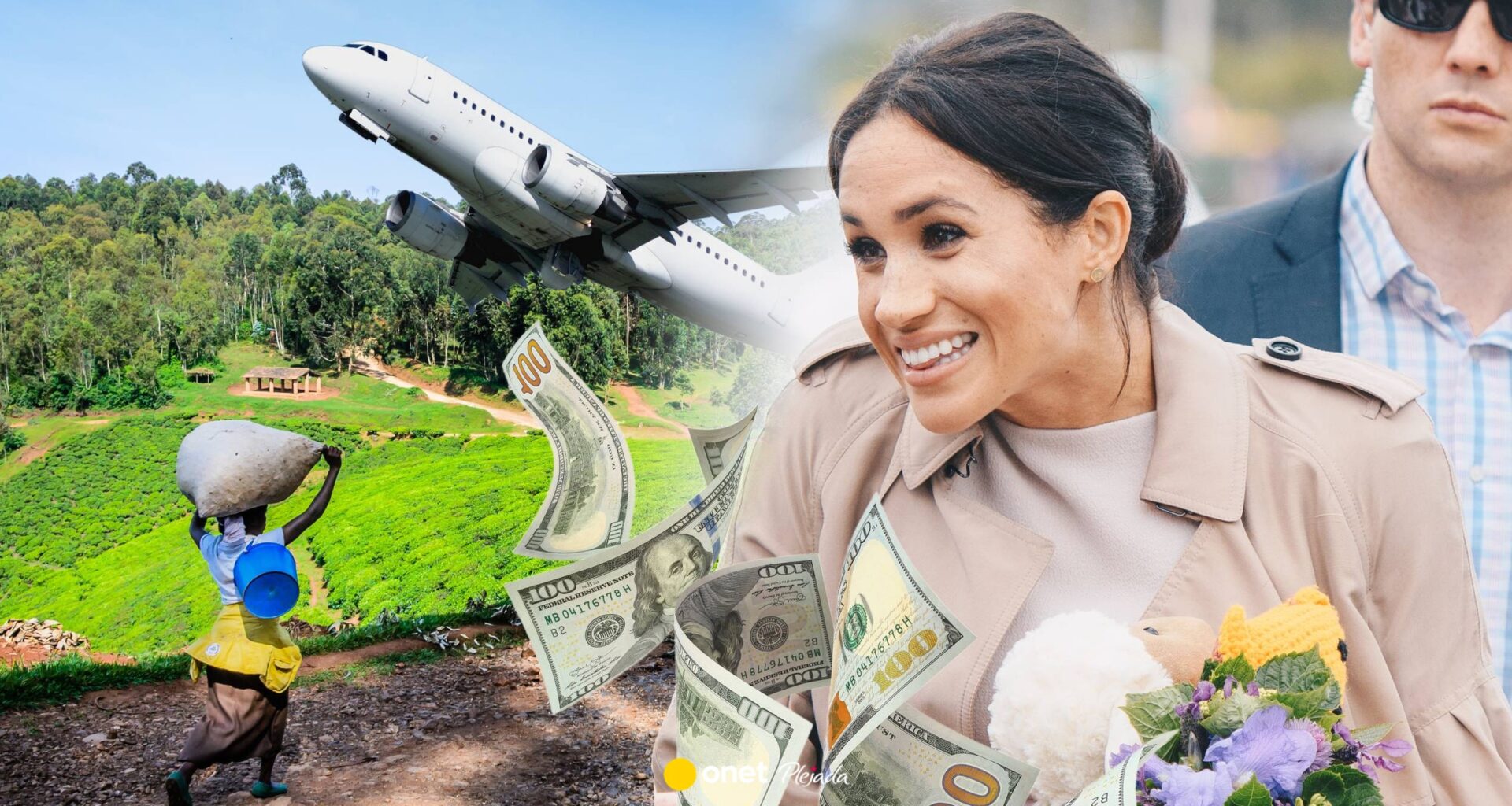 Zaskakujące żądania Meghan. Leciała pierwszą klasą budować studnię w Rwandzie