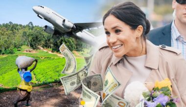 Zaskakujące żądania Meghan. Leciała pierwszą klasą budować studnię w Rwandzie