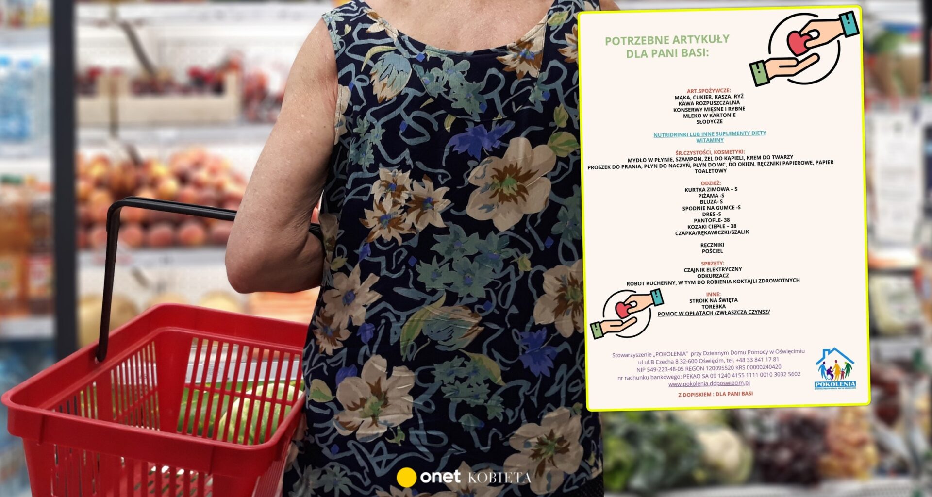 Lawina wsparcia dla pani Basi po kradzieży w markecie. "Jest zaskoczona i bardzo skromna"