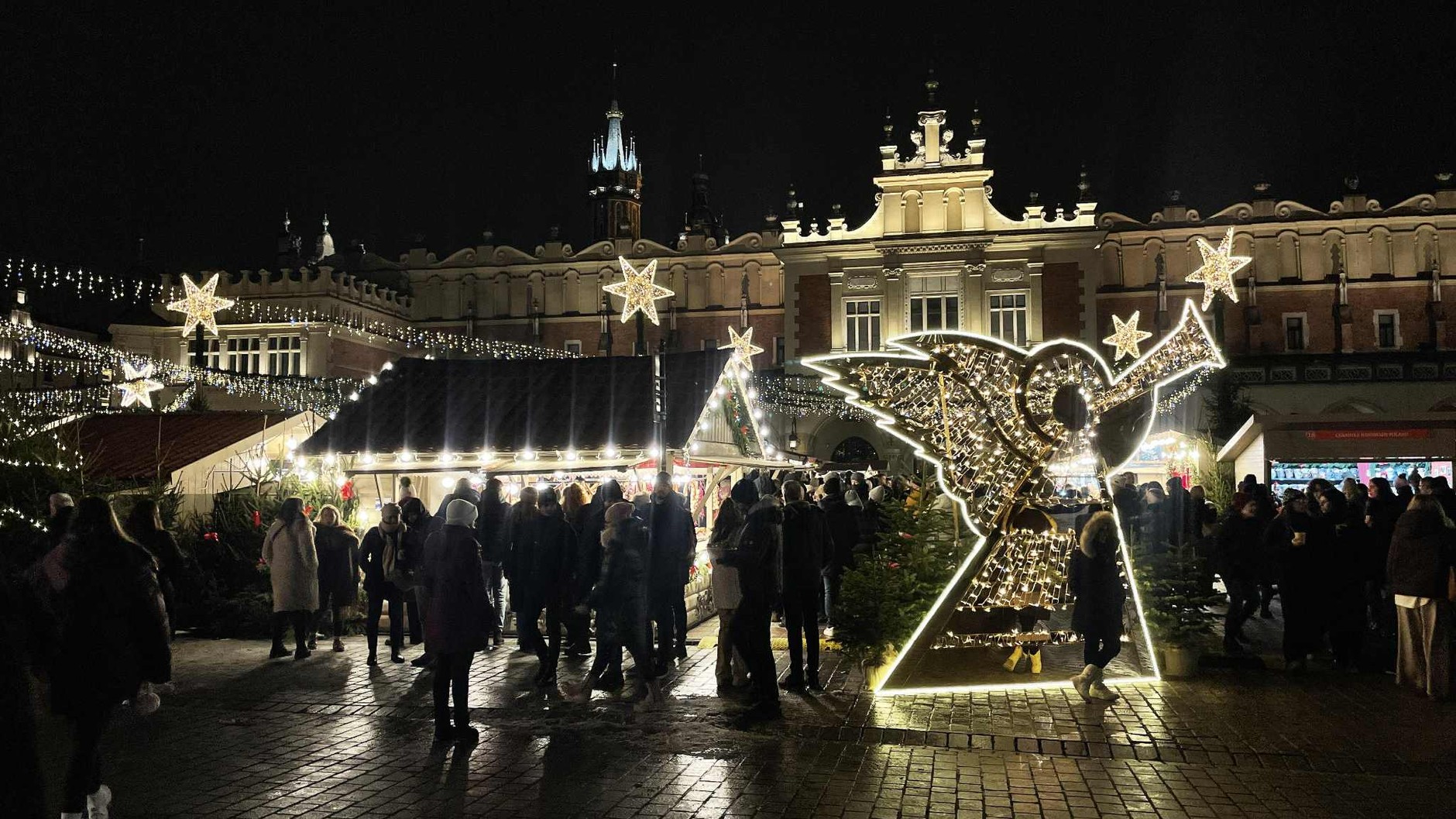 Jarmark świąteczny w Krakowie