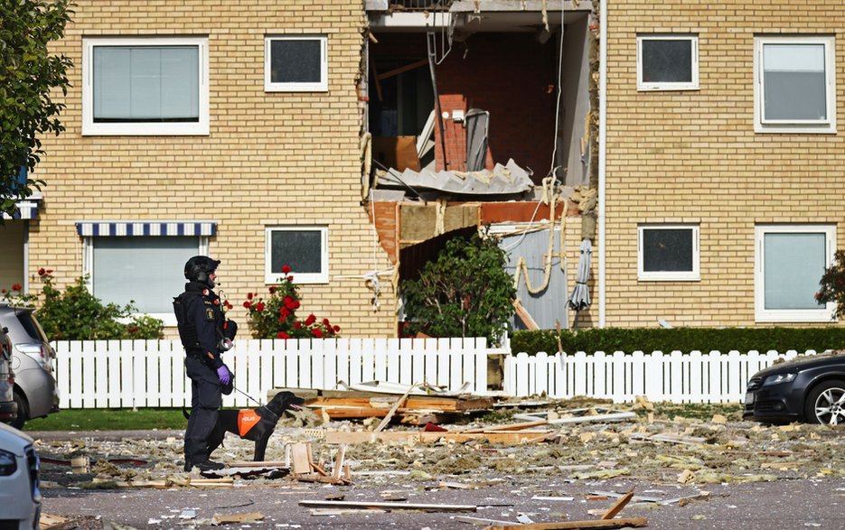 Wybuch w budynku mieszkalnym w szwedzkim Linkoping [wrzesień 2023]