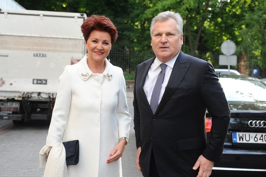 Jolanta i Aleksander Kwaśniewscy