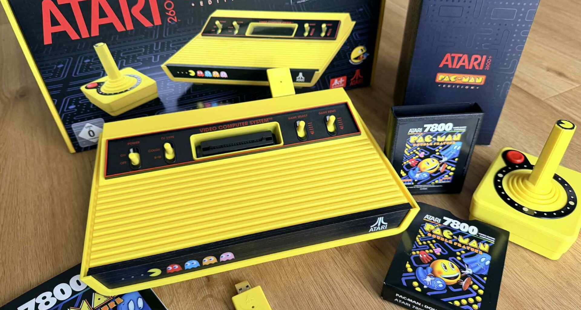Atari 2600+ Pac-Man Edition - test konsoli. Złoto dla kolekcjonerów