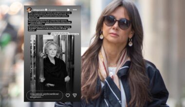 Kinga Rusin żegna Elżbietę Penderecką