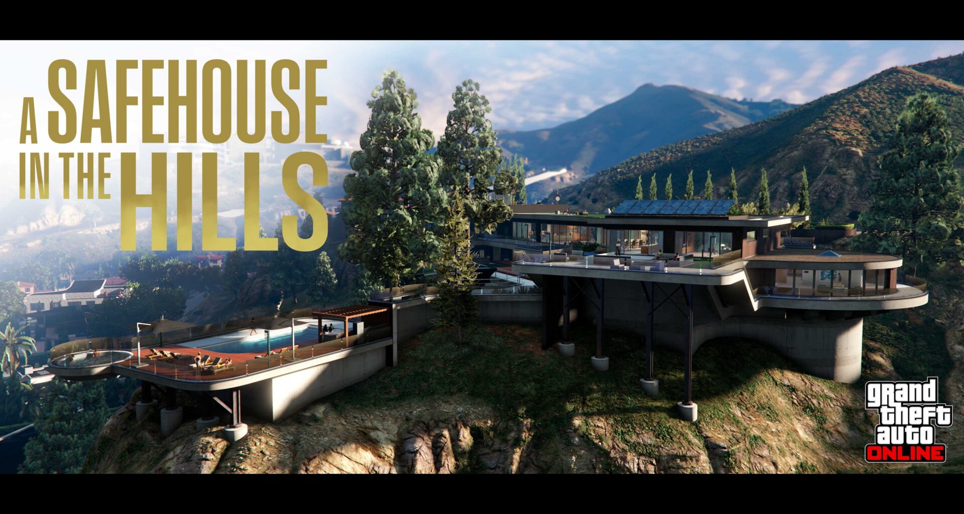 Wejdź w posiadanie ekstrawaganckiej rezydencji swoich marzeń w GTA Online: A Safehouse in the Hills - Rockstar Games