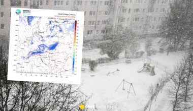 Nad Polską utworzą się dwa pasy śnieżnej pogody. Może spaść 10 cm śniegu