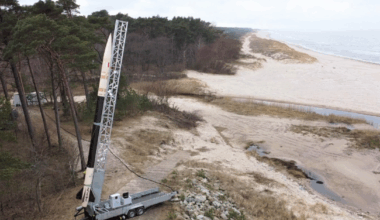 Polska rakieta kosmiczna PERUN wystartowała z sukcesem. Ładunki badawcze poleciały na orbitę ziemską