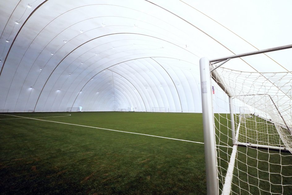 Balon, pod którym można w Lublinie trenować zimą