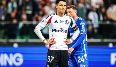 Sceny w Legii Warszawa. Bartosz Kapustka musiał interweniować