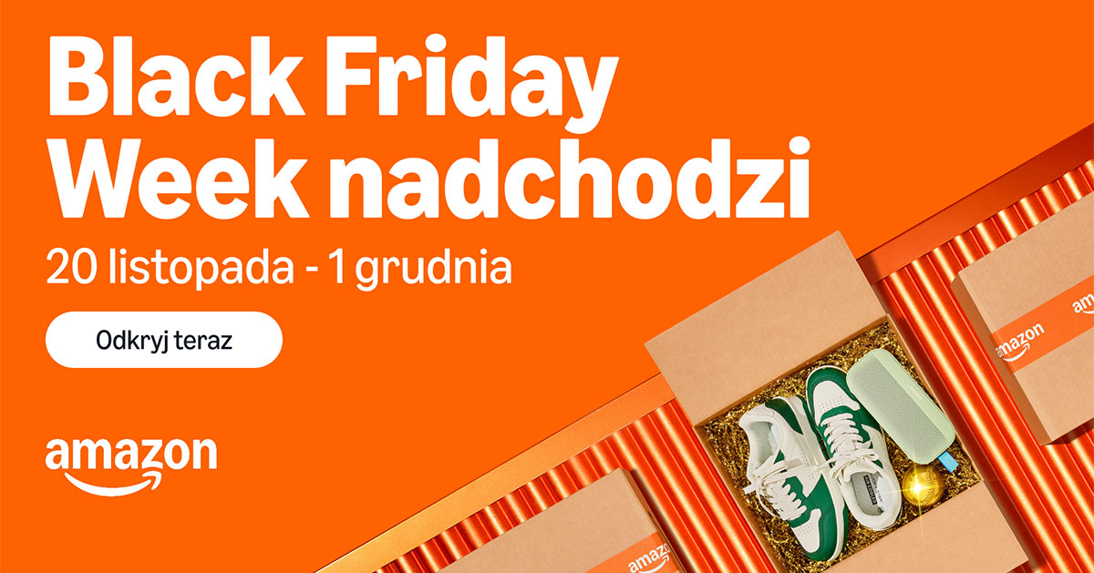 Black Friday Week 2025 na Amazonie - ruszają najlepsze w całym roku promocje na Apple i elektronikę