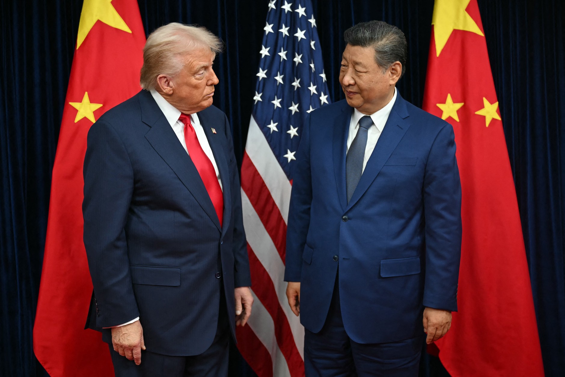 Donald Trump i Xi Jinping, Pusan w Korei Południowej, 30 października 2025 r.