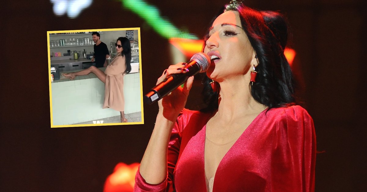 Justyna Steczkowska nagle odsłoniła nogę i postawiła na ladzie. "Ledwo żyję" - Onet