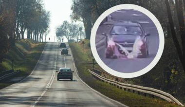 Wpadł prosto pod koła. Kierowca nawet się nie zatrzymał. Internauci nie kryją złości [wideo]