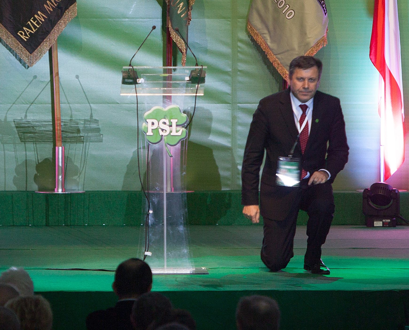 Janusz Piechociński w 2012 r., gdy został liderem PSL