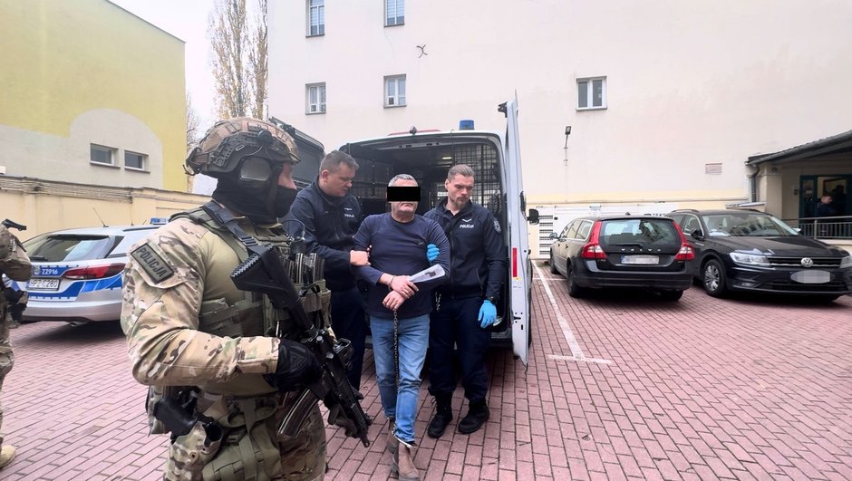 W zatrzymaniu "cyngla" tureckiej mafii brali udział kontrterroryści. Był zaskoczony, nie stawiał oporu