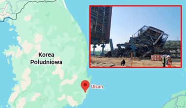 Runęła wieża w Korei Południowej. Ludzie uwięzieni pod gruzami - Onet