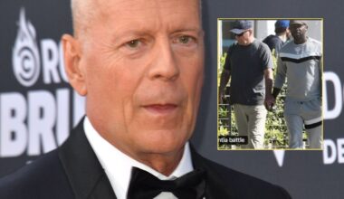 Bruce i Emma Willis w Hollywood Palladium w 2018 r.