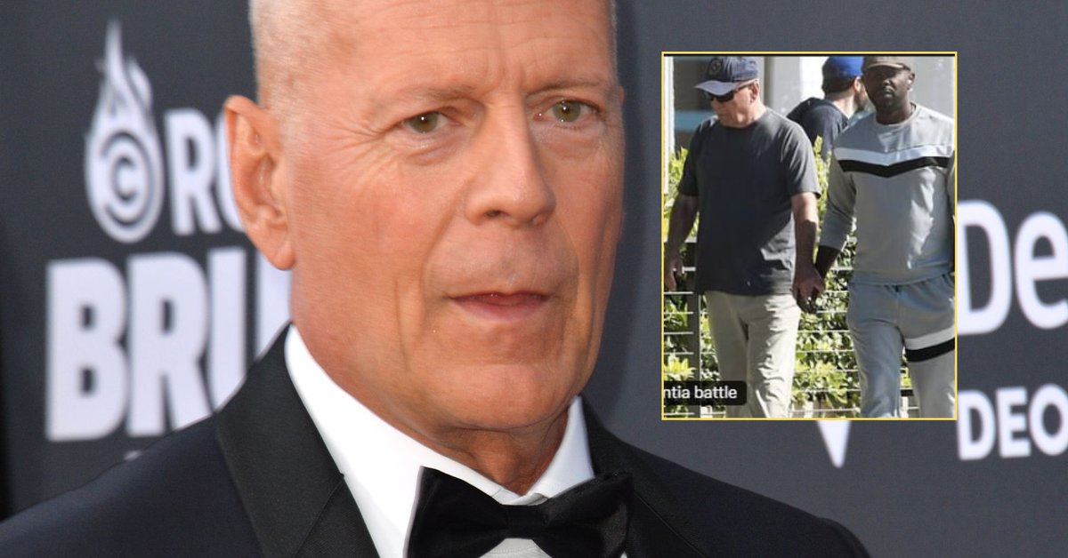 Bruce i Emma Willis w Hollywood Palladium w 2018 r.