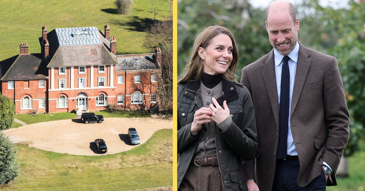 Książę William i księżna Kate z dziećmi