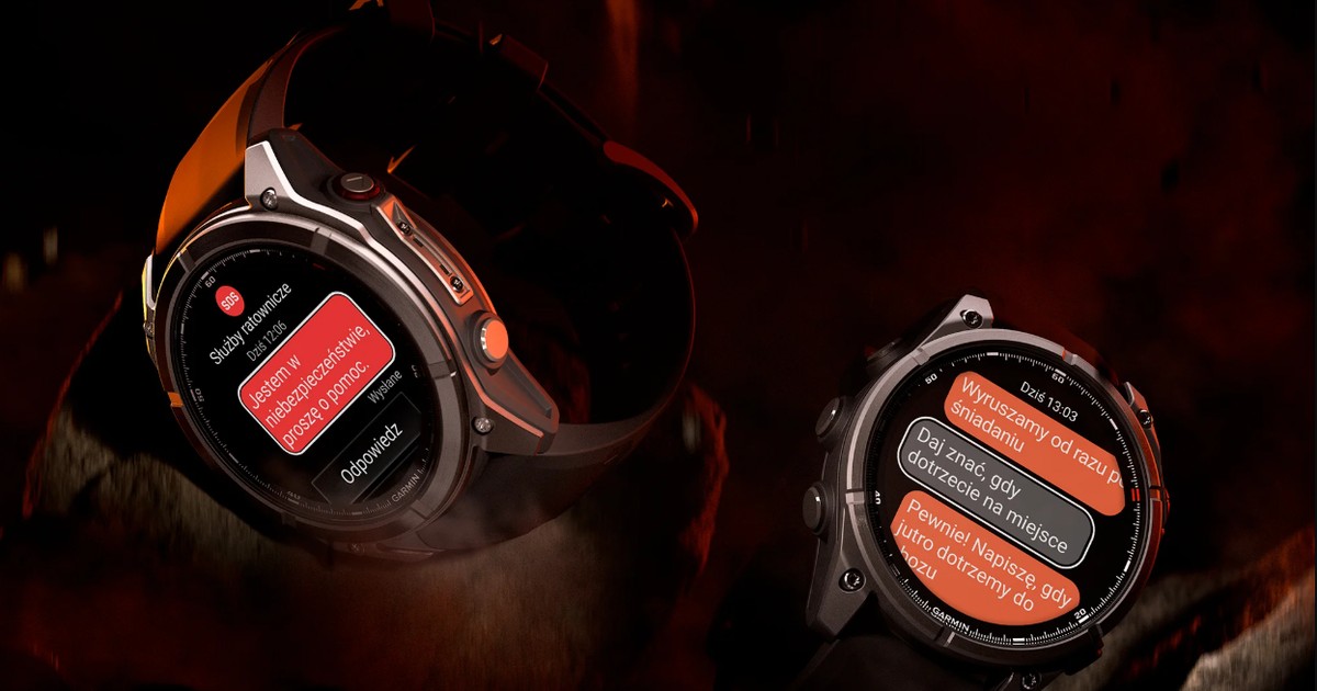 Wyjątkowy smartwatch Garmin z LTE i łącznością satelitarną