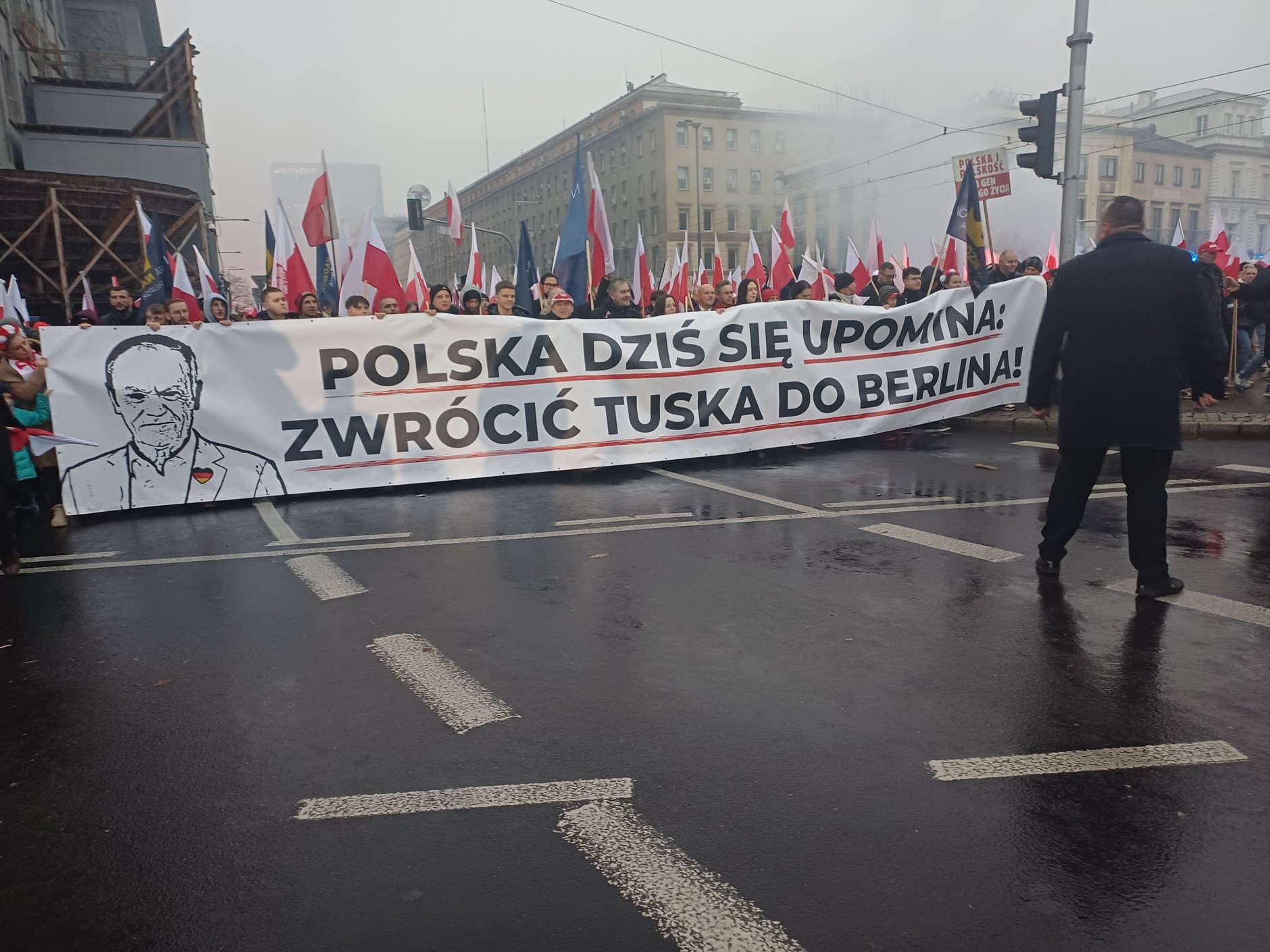 Marsz Niepodległości w Warszawie