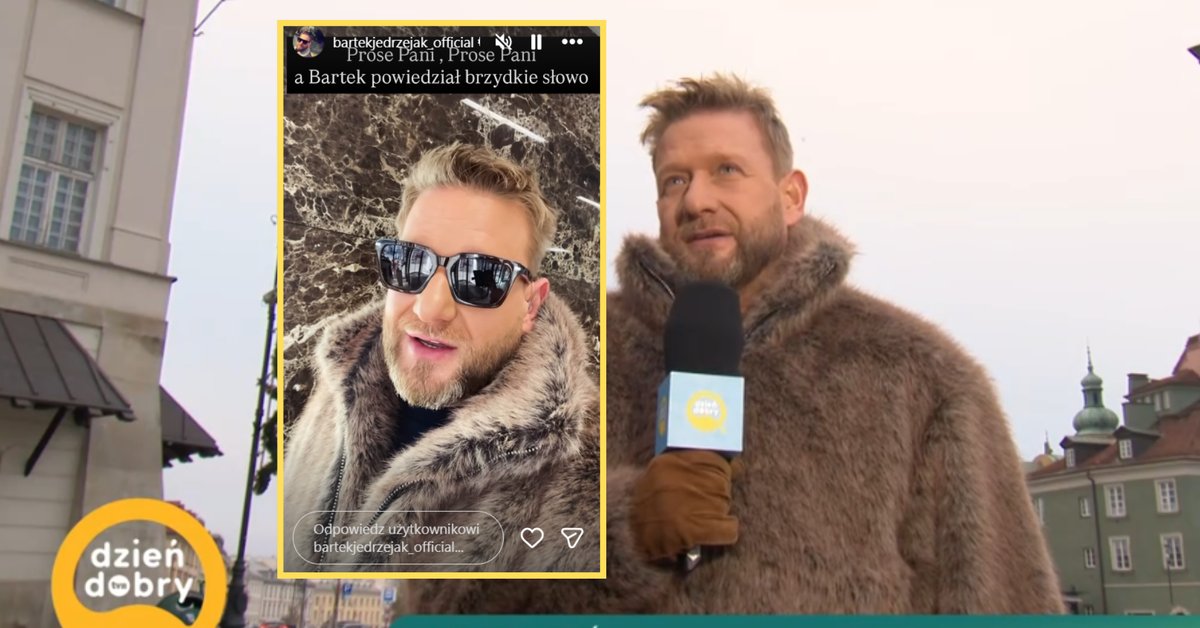 Bartek Jędrzejak na antenie DDTVN