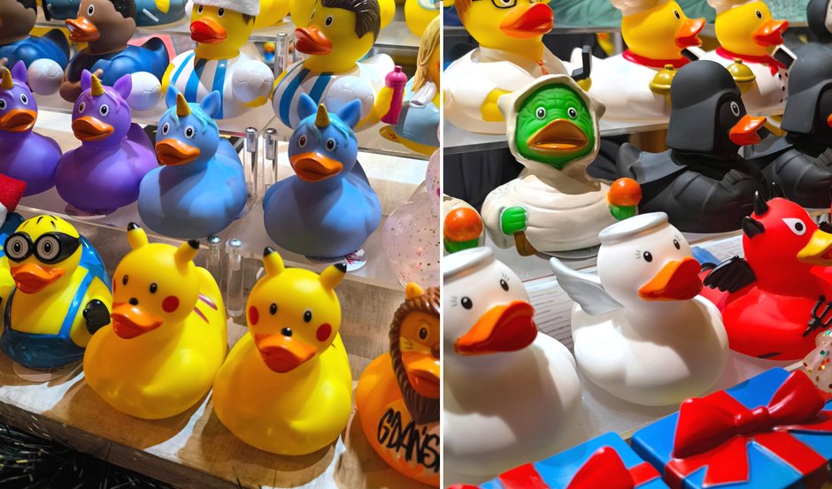 Ozdobne kaczuszki za 65 zł od sztuki