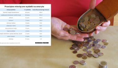 Portfel polskiego emeryta bez tajemnic. Średnia emerytura, wydatki i sprzęty [TABELE]