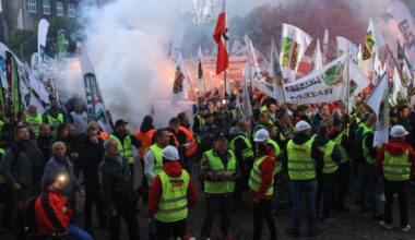 Protest w Katowicach. Związkowcy nie chcą "Zielonego Ładu"