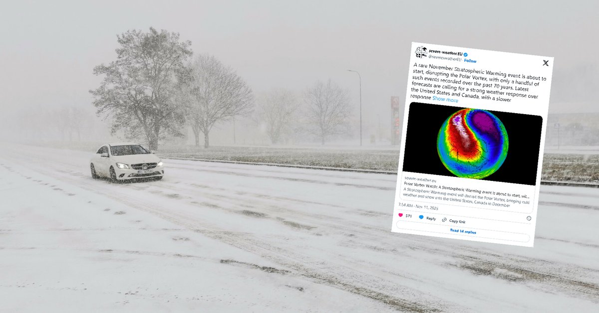 Wir polarny porządnie namiesza w pogodzie. Skutki odczujemy już niebawem