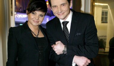 Przemysław Babiarz z żoną Marzeną