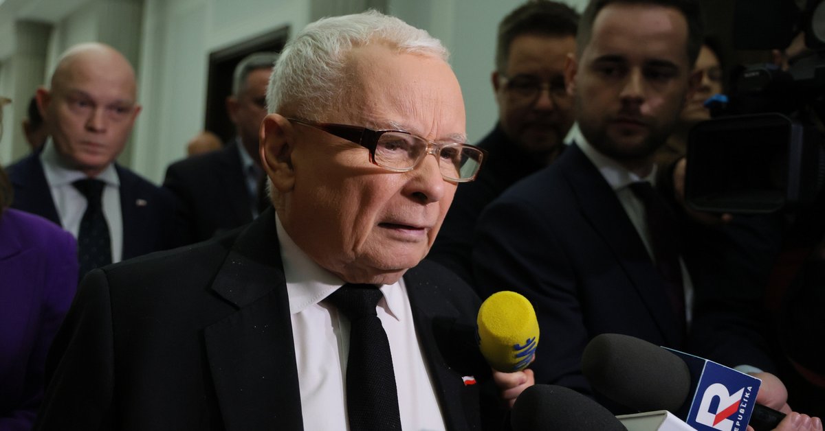 Co z kandydatem PiS na wicemarszałka Sejmu? Jasna deklaracja Jarosława Kaczyńskiego - Onet
