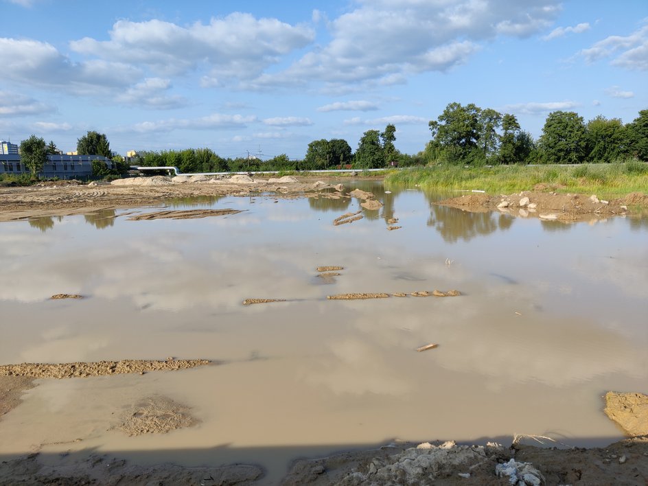 Dziś boiska, kiedyś bagna