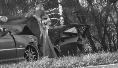 bielskiedrogi.pl: [FOTO] Tragiczny wypadek w Ustroniu. Nie żyje 18-latka, druga walczy o życie w szpitalu