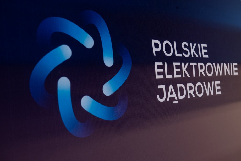 Logo spółki Polskie Elektrownie Jądrowe