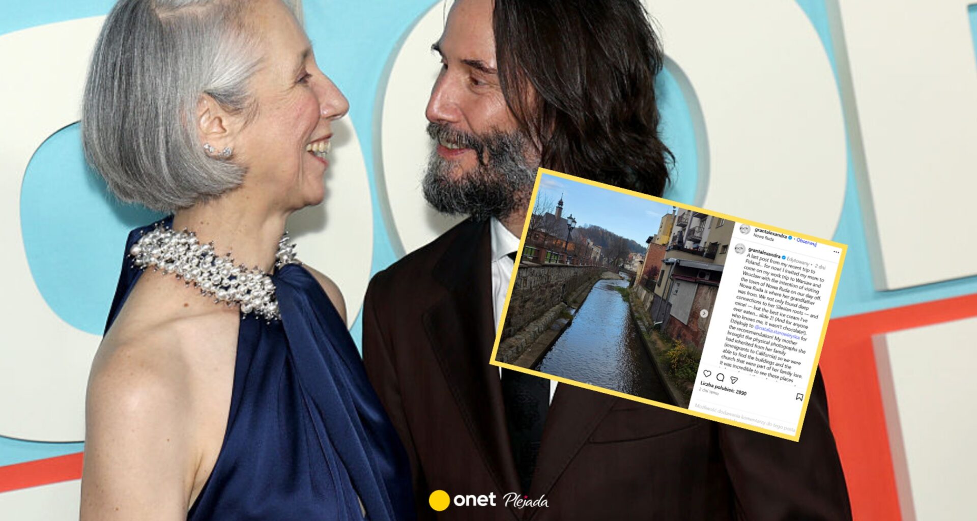 Alexandra Grant w Polsce. Partnerka Keanu Reevesa odkrywa swoje śląskie korzenie