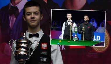 Michał Szubarczyk podczas finału MŚ IBSF