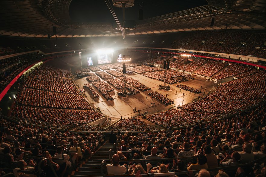 Tłumy na koncertach Andrei Bocellego w Polsce
