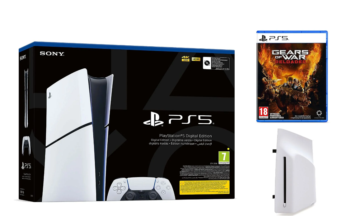 4 ciekawe zestawy na konsolę PS5 Slim Digital + napęd + wybrana gra od 2149 zł [wyprzedaże, przeceny, rabaty]
