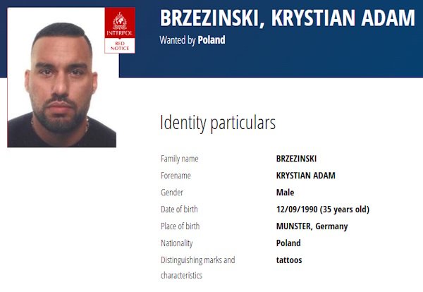 Czerwona nota Interpolu