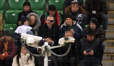 Skandal na Legii. Na meczu obecny Waluś. Towarzyszył mu Grzegorz Braun