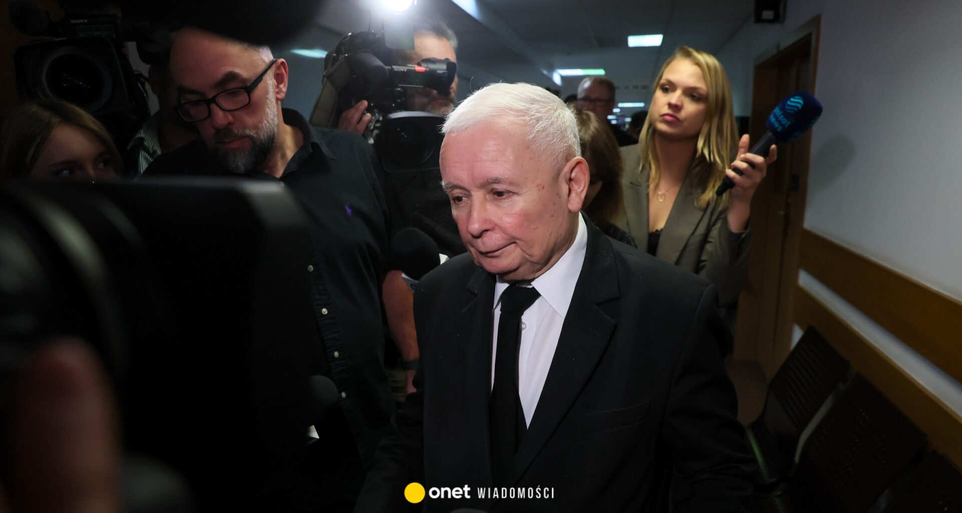 Jarosław Kaczyński stawił się w sądzie. "W dalszym ciągu tak uważam"